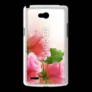 Coque LG L80 Belle rose 2