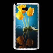 Coque LG L80 Miroir de tulipes
