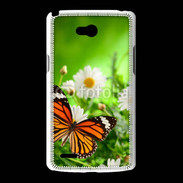 Coque LG L80 Papillon dans la nature