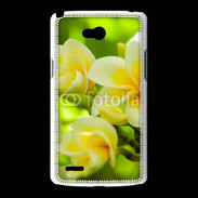 Coque LG L80 Fleurs Frangipane