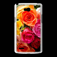 Coque LG L80 Bouquet de roses multicouleurs