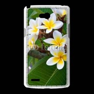 Coque LG L80 Fleurs Frangipane 2