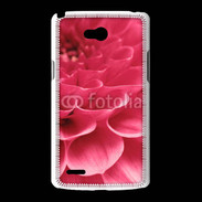 Coque LG L80 Pétale rose zoomé