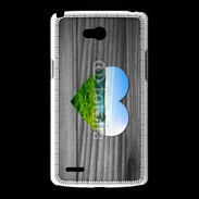 Coque LG L80 Coeur de nature