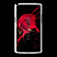 Coque LG L80 Rose splash