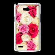 Coque LG L80 Fond de roses 5