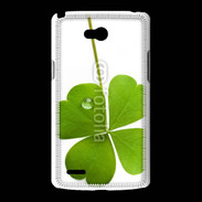 Coque LG L80 Trèfle à 4 feuilles