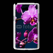 Coque LG L80 Belle Orchidée violette 15