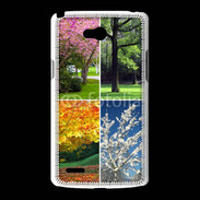 Coque LG L80 Arbres 4 saisons