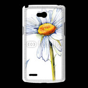 Coque LG L80 Fleurs en peinture 550