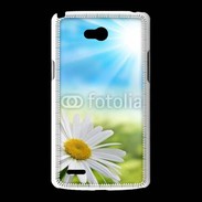 Coque LG L80 marguerite