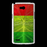 Coque LG L80 Feuille rasta