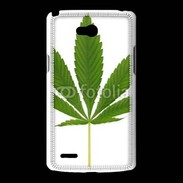 Coque LG L80 Feuille de cannabis