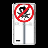 Coque LG L80 Cannabis interdit