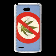 Coque LG L80 Interdiction de cannabis 3