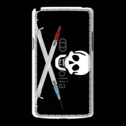 Coque LG L80 Tête de mort drogue