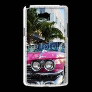 Coque LG L80 Voiture rétro à Miami