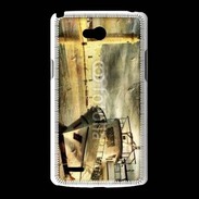 Coque LG L80 Phare et bateau Vintage