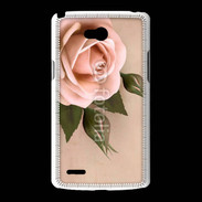 Coque LG L80 Rose rétro 