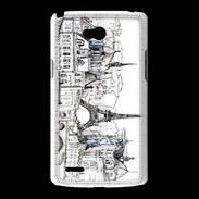 Coque LG L80 La France rurale vintage