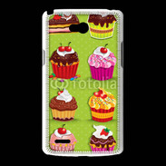 Coque LG L80 Vintage Cupcake 760