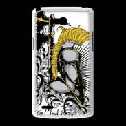 Coque LG L80 Hache et Casque