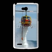 Coque LG L80 Hélicoptère bombardier d'eau