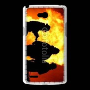 Coque LG L80 Pompier Soldat du feu 3