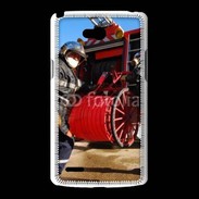 Coque LG L80 Pompiers Rangement matériel fin d'incendie