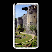Coque LG L80 Château fort et jardins d'Angers en France