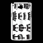 Coque LG L80 Collection de couronnes de Roi