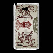 Coque LG L80 Moyen âge 1