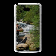 Coque LG L80 Pêche à la truite