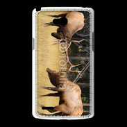 Coque LG L80 Combat de cerf