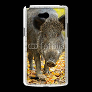 Coque LG L80 Sanglier de face 50