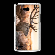 Coque LG L80 Cerf au couché de soleil 620