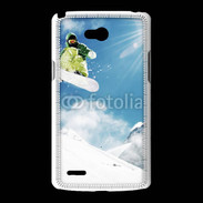 Coque LG L80 Saut en Snowboard 2