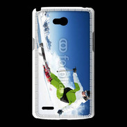Coque LG L80 Skieur en montagne