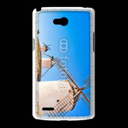 Coque LG L80 Paysage avec des moulins