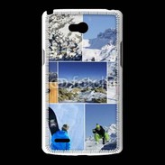 Coque LG L80 Vacances d'hiver en Savoie
