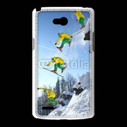 Coque LG L80 Ski freestyle en montagne 20