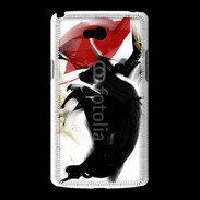 Coque LG L80 Illustration de corrida 10