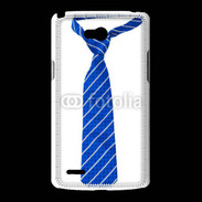 Coque LG L80 Cravate bleue