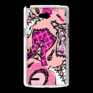 Coque LG L80 Corset glamour