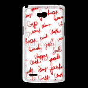 Coque LG L80 Fashion mots