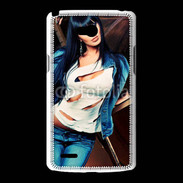 Coque LG L80 Brune fashion 1