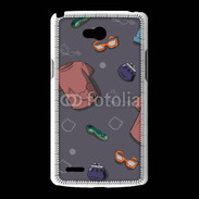 Coque LG L80 Fond fashion boy