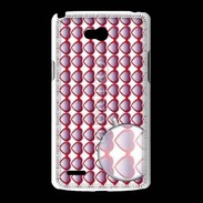 Coque LG L80 Lunettes coeur