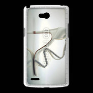 Coque LG L80 Sandale talon et strass