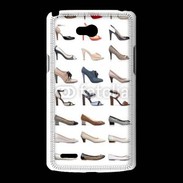 Coque LG L80 Fond chaussures